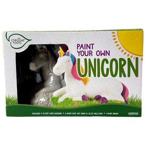 Creative Roots Craft Kit Paint Your Own Unicorn Five Vibrant Paint Colors 17"